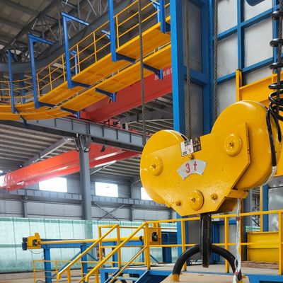 धातु के तारों को खींचने के लिए गर्म डुबकी गैल्वनाइजिंग लाइन 0-15m/min कोटिंग गति