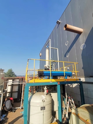 शक्तिशाली रासायनिक धुआं हटाने की प्रणाली 1000m3/h वायु प्रवाह 900 Pa औद्योगिक के लिए शुद्धिकरण टॉवर