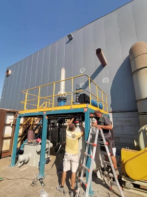 स्टेनलेस स्टील एसिड वाष्प निष्कर्षण प्रणाली 1200mm X 800mm X 1500mm औद्योगिक में निष्कर्षण के लिए