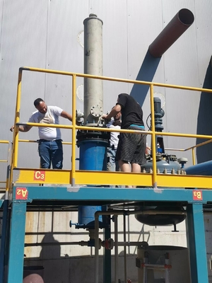 स्टेनलेस स्टील एसिड वाष्प निष्कर्षण प्रणाली 1200mm X 800mm X 1500mm औद्योगिक में निष्कर्षण के लिए