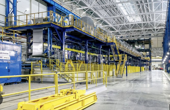 उच्च गति पल्स दहन के साथ 0-15m/min गर्म डुबकी गैल्वनाइजिंग लाइन