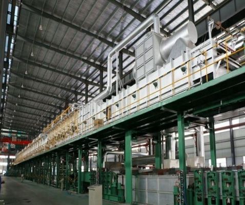 कम कार्बन स्टील 40-100μm गर्म डुबकी गैल्वेनाइजिंग उपकरण